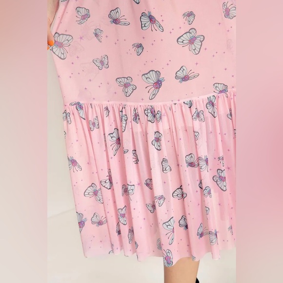 Blackmilk Clothing x Pokemon Butterfree Sheer Midaxi Dress - Limited Edition - Picture 6 of 7
